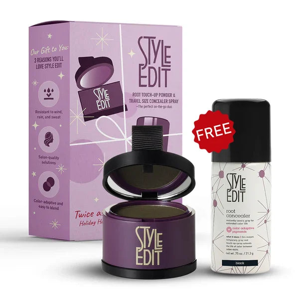 Style Edit Root Touch-Up Holiday Hair Duo