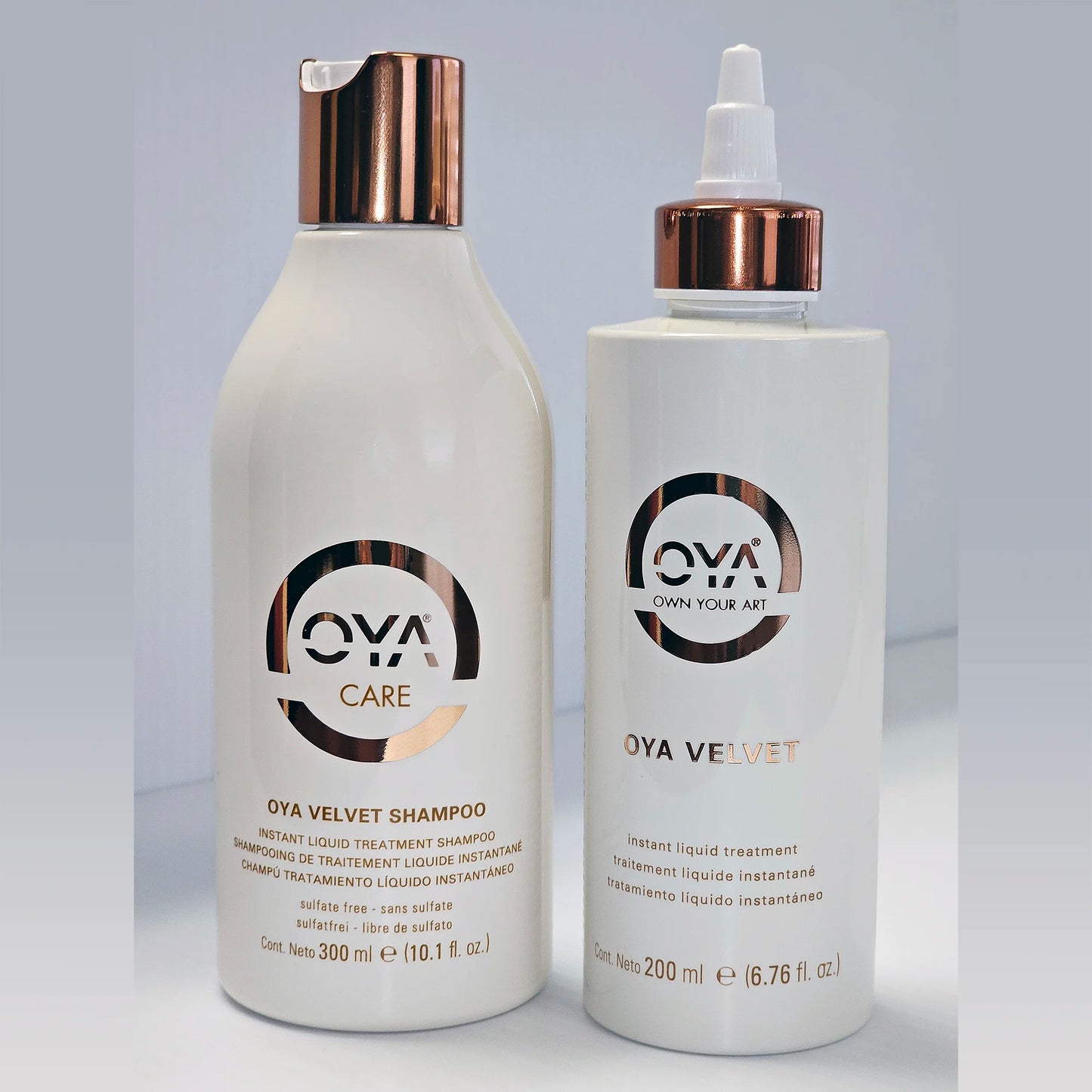 OYA Velvet Shampoo + OYA Velvet Instant Liquid Treatment