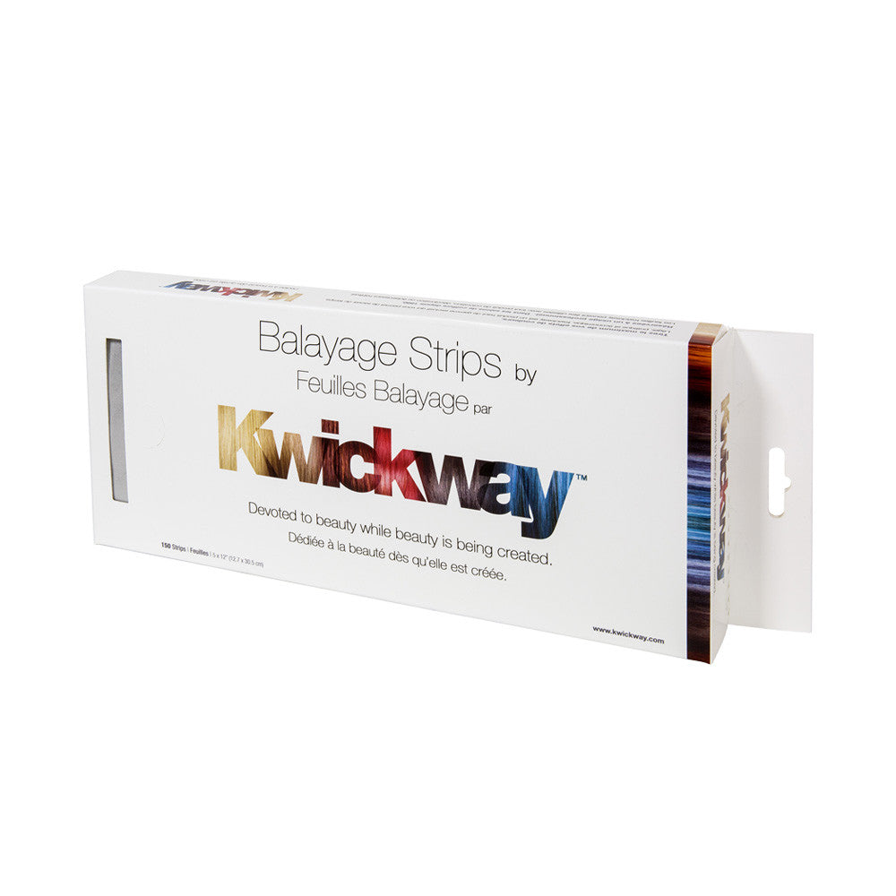 Kwickway Balyage Strips / 5" x 12" / Silver