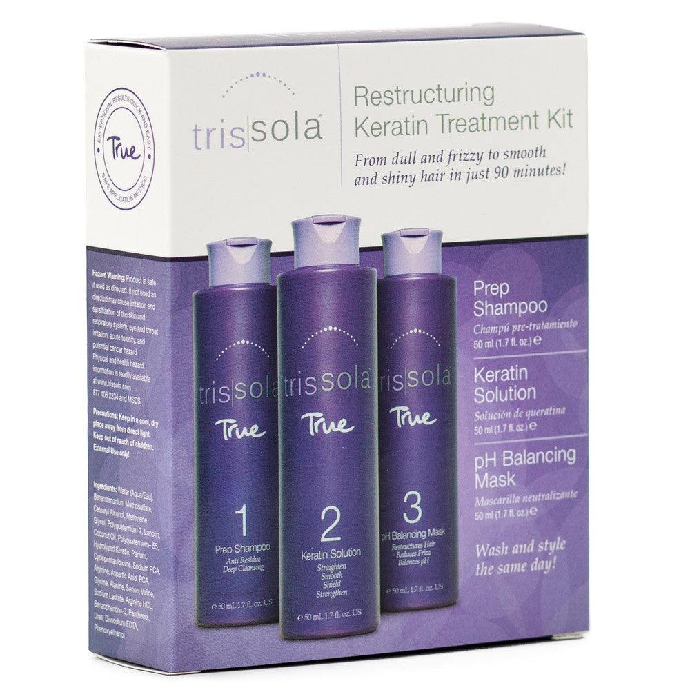 Trissola True Smooth Keratin Trial Kit
